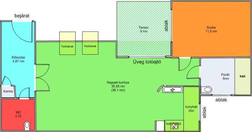 Hb Downtown Sunny Apartman 부다페스트 외부 사진